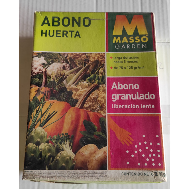 ABONO HUERTA (CAJA 2 KG)