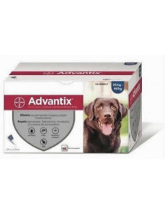 ADVANTIX SPOT-ON PERROS 24 PPTS (25-40 KG)