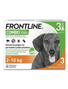 FRONTLINE COMBO PERROS 3 PPTS (02-10KG) 0,67 ML