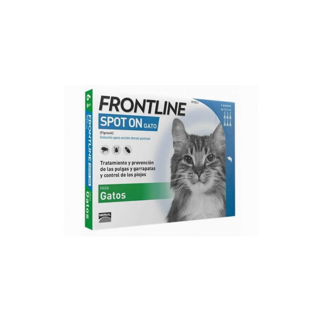 FRONTLINE COMBO SPOT-ON GATOS Y HURONES 6 PPTS (0,5 ML)