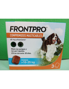 FRONTPRO PERROS 68 MG (10-25 KG) //L// (3 COMP.)
