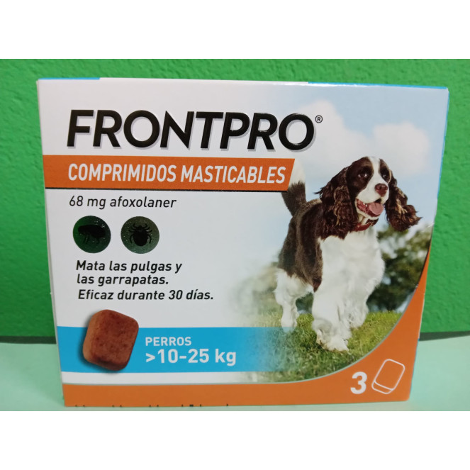 FRONTPRO PERROS 68 MG (10-25 KG) //L// (3 COMP.)