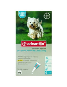 ADVANTIX SPOT-ON PERROS 6 PPTS (4-10 KG) 1,0 ML